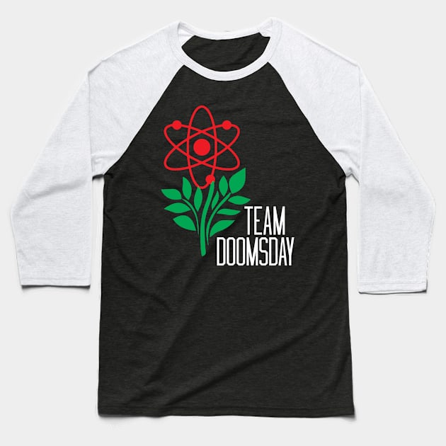 Team Doomsday black tee-shirt Baseball T-Shirt by MXTees